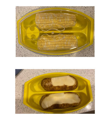Vapori senza BPA Vapore a microonde Cucina a patate di mais Lavatrice di piatti Colorato su misura