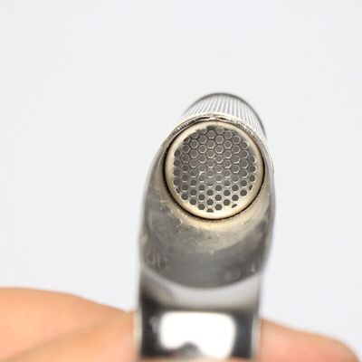 Acciaio inossidabile strato di spezie a manico lungo rete tubo infusore di tè per utensili da cucina