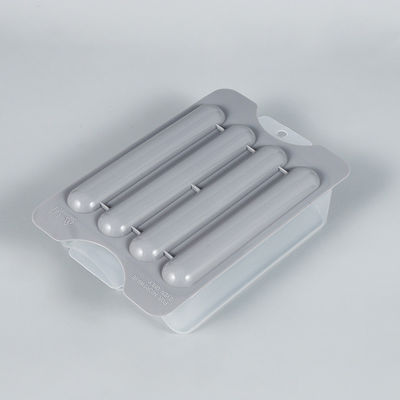 Cucina a vapore per hot dog in plastica senza BPA con colore personalizzato e compartimento per piatti laterali