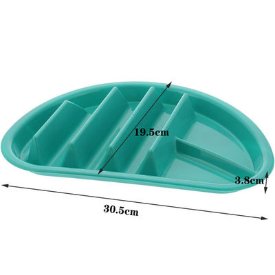 Lavatrice di piatti sostenibile, sicura, senza BPA, microonde, taco, piatti di plastica per tornare a scuola