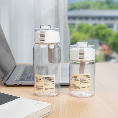 Applicabile Persone Adulti Bottiglia d'acqua di plastica trasparente con materiale personalizzato