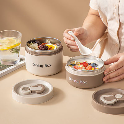 Scatola di pranzo isolato in plastica in acciaio inossidabile per la conservazione dei bambini