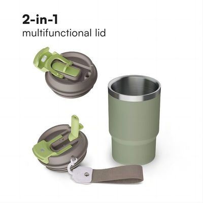 Acciaio inossidabile 16oz Tumbler con tazza di caffè a vuoto isolato BPA-free Capo personalizzato