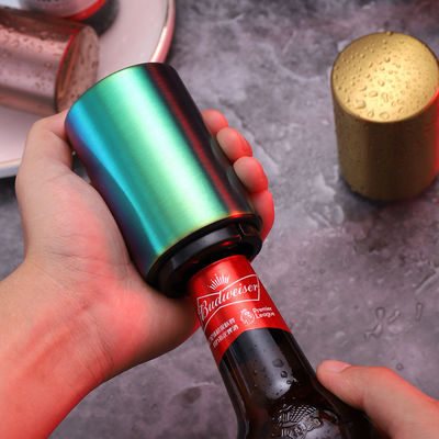 Apri birra automatico in acciaio inossidabile senza danni al tappo e materiale