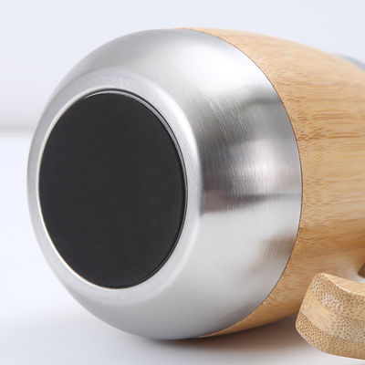 450ml Coppa in acciaio inossidabile di bambù stile di design classico e accessori per la tua presa in mano