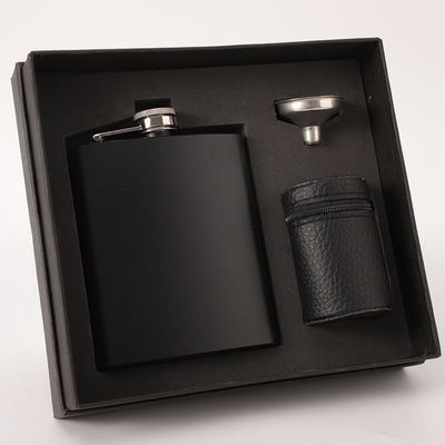 Portable in acciaio inossidabile Camping Hip Flask Leakproof Scotch Gift Set per il divertimento all'aria aperta