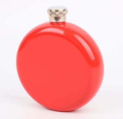 5oz di bottiglia rotonda in acciaio inossidabile per regalare la coda con forma rotonda