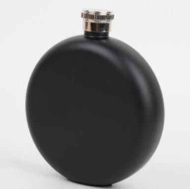 5oz di bottiglia rotonda in acciaio inossidabile per regalare la coda con forma rotonda