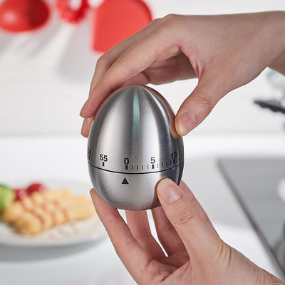 Timer per cucinare in cucina con timer per le uova da 60 minuti e allarme meccanico rotante
