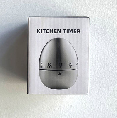 Timer per cucinare in cucina con timer per le uova da 60 minuti e allarme meccanico rotante