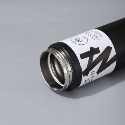 304 Acciaio inossidabile Japandi Design Style 550ml Doppia parete Bottone aspirapolvere con maniglia