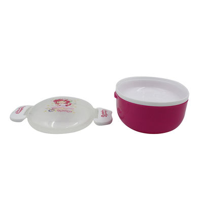 Scatola di plastica Bento Scatola di pranzo con serratura per bambini riscaldamento caratteristica stile Europa
