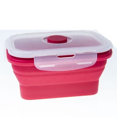 Bento box per pranzo in silicone per la scuola