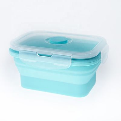 Bento box per pranzo in silicone per la scuola