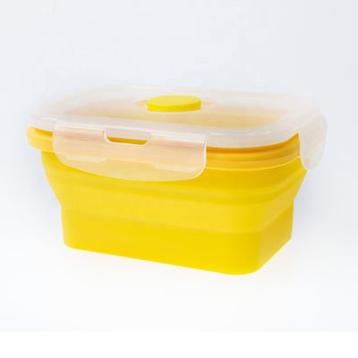 Bento box per pranzo in silicone per la scuola