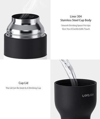 Applicabile 12oz coperchio può essere utilizzato come tazza da bere per la bottiglia d'acqua in acciaio inossidabile
