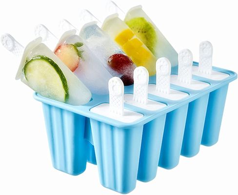 Moduli di ghiaccio in silicone per rendere i cubetti di ghiaccio riutilizzabili e durevoli