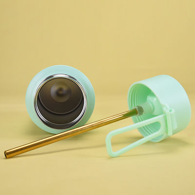 Acciaio inossidabile 304 Eco-Friendly 32oz Doppia parete Isolata Bottiglia d'acqua con paglia