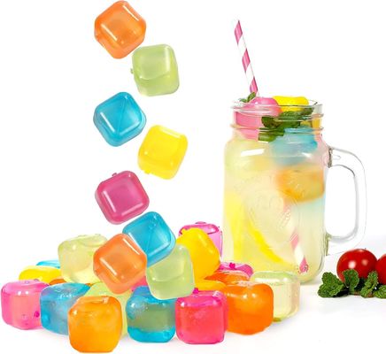 Colorati cubetti di ghiaccio refrigerabili 310g Realizzati in materiale alimentare, plastica senza BPA