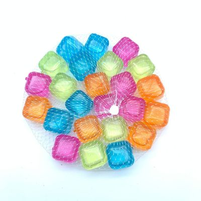 Colorati cubetti di ghiaccio refrigerabili 310g Realizzati in materiale alimentare, plastica senza BPA