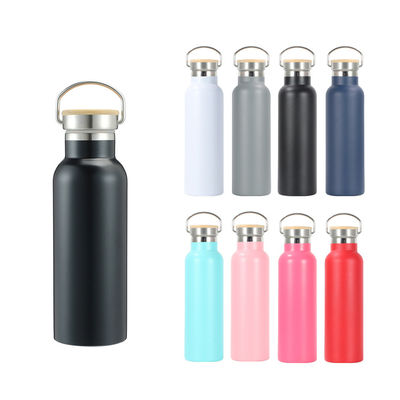 500 ml/750 ml bottiglie isolanti sotto vuoto con acciaio inossidabile a doppia parete sostenibile