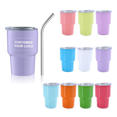 Reutilizzabile Mini Tumbler Shot Glass 304 in acciaio inossidabile con logo personalizzato