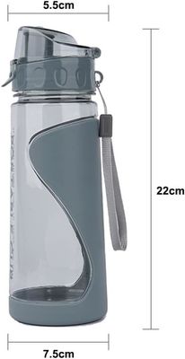 570 ml bottiglie di acqua sportiva per adulti portatili a prova di perdite e senza BPA