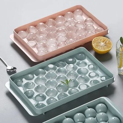 Confezionato BPA-Free Circolo Ice Tray per Freezer Piccolo Rotondo Ice Cube Trays Rotondo Sfera