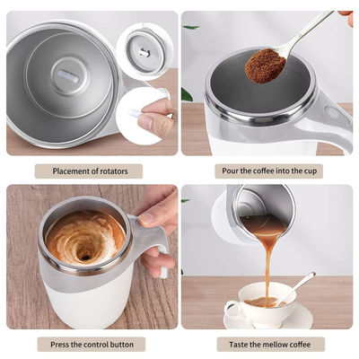 380ml Capacità Acciaio inossidabile Isolato Tazza Magnetico Automatico con funzione di auto-agitazione