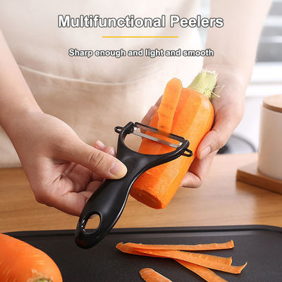 Set di coltelli da cuoco in acciaio inossidabile da 7 pezzi con blocco di taglio in plastica e portapiatti