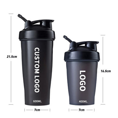 PP Food Grade Lid BPA Free Protein Shake Bottle Stile di design contemporaneo per allenamento