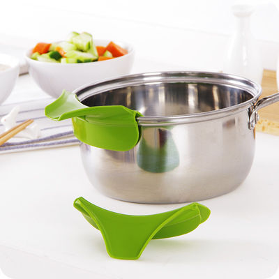 Prodotti da cucina Pottino anti-sparsa in silicone con deflettore di bordo rotondo 20g