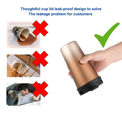 500 ml Capacità Tazza di viaggio a vuoto stainless steel a vuoto con maniglia