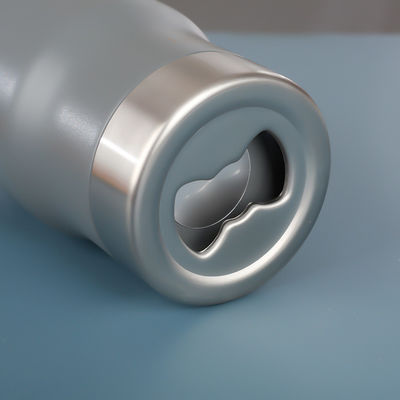 Stile minimalista Custom 14oz di acciaio inossidabile doppia parete idraulica birra isolante può raffreddatore con apribottiglie