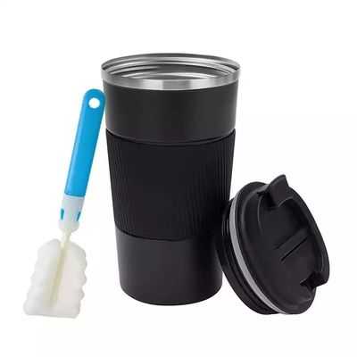 Tazza da caffè in acciaio inossidabile da 380 ml per viaggi in auto Colori personalizzati accettati