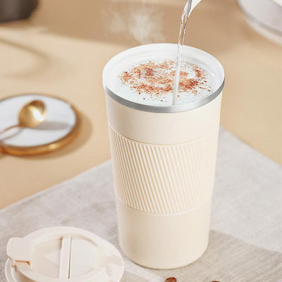 Tazza da caffè in acciaio inossidabile da 380 ml per viaggi in auto Colori personalizzati accettati