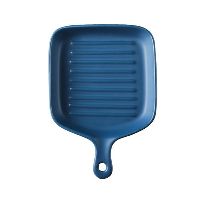 Le pentole in ceramica in stile nordico con manico singolo di 5 cm e logo personalizzato