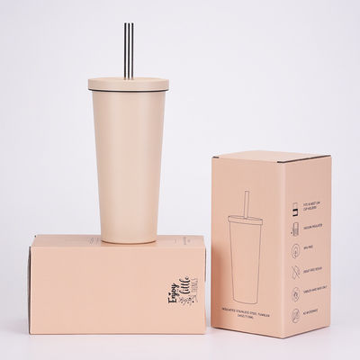 16oz 24oz Custom DIY Tazza di caffè Viaggi Tazza d'acqua doppia parete Acciaio inossidabile Tumbler