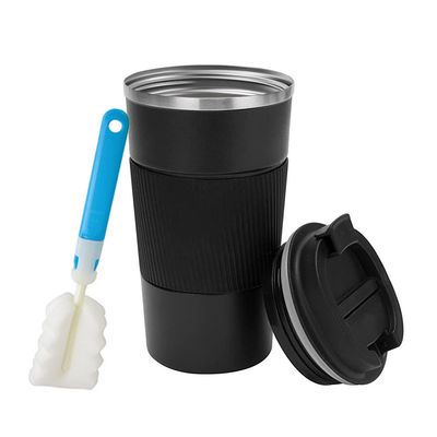 Tumbler di logo personalizzato in acciaio inossidabile di tipo metallico a prova di perdite e viaggi eco-compatibili