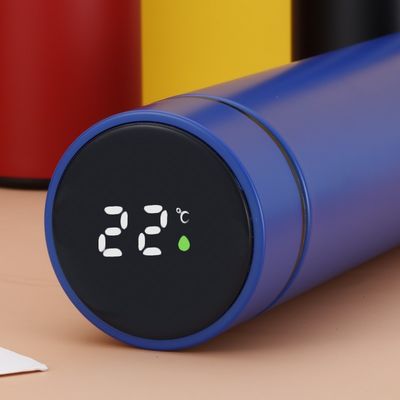 Bottiglia d'acqua a vuoto digitale intelligente con display di temperatura a LED quantità personalizzata 1