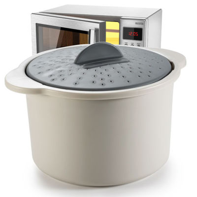 STEAMERS personalizzare il logo BPA Free forno a microonde per il riso per i requisiti del cliente
