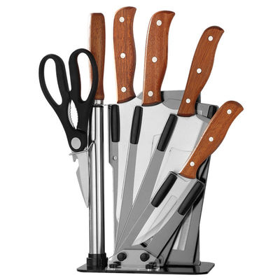 Migliora la tua cucina con veri set di coltelli in legno 3CR13