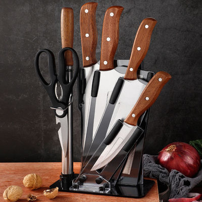 Migliora la tua cucina con veri set di coltelli in legno 3CR13