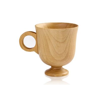 Tazza da caffè in legno giapponese creativa per uso domestico