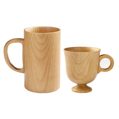 Tazza da caffè in legno giapponese creativa per uso domestico
