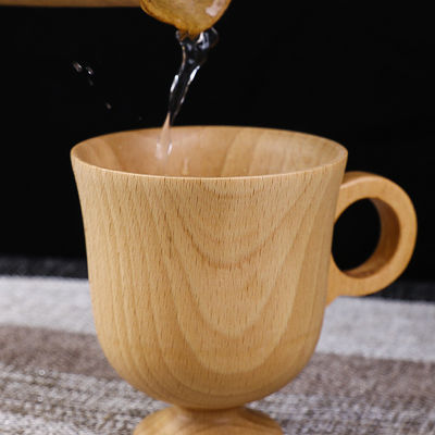 Tazza da caffè in legno giapponese creativa per uso domestico