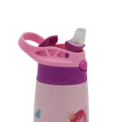 Isolamento termico su misura TOUR Kids Bottiglia d'acqua con acciaio inossidabile e coperchio libero da BPA