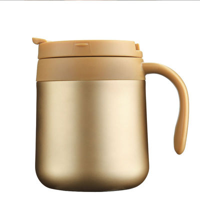 Logo personalizzato accettabile 350ML12oz Tazza da caffè in acciaio inossidabile con maniglia
