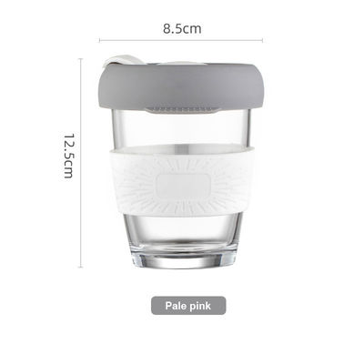 1 pezzo logo personalizzato borosilicato isolante tazza da caffè Tumbler per la bottiglia d'acqua
