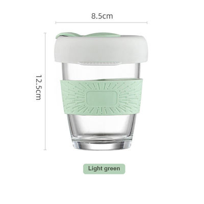 1 pezzo logo personalizzato borosilicato isolante tazza da caffè Tumbler per la bottiglia d'acqua